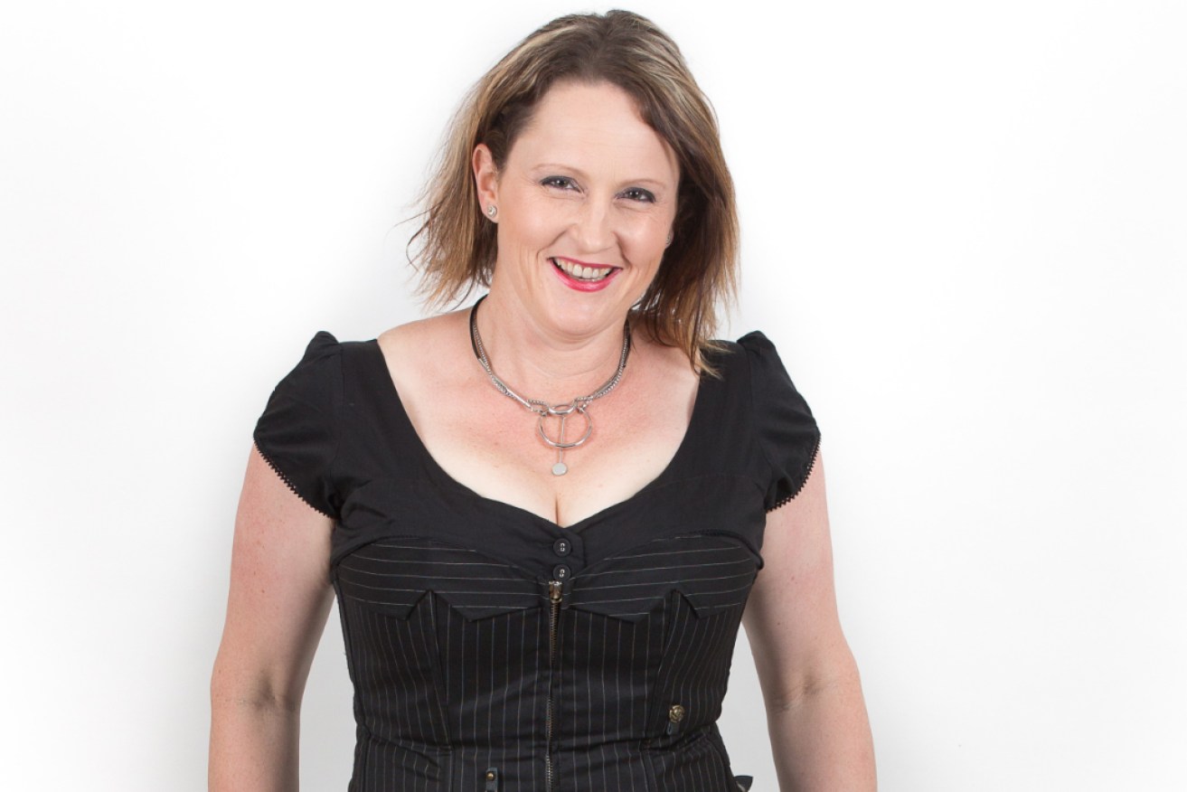 Stand-up star Kat Davidson is at home on stage in clubs and on cruise ships. (Photo: Supplied)