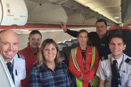 Maureen flew alone to Qld, only to land in isolation nightmare