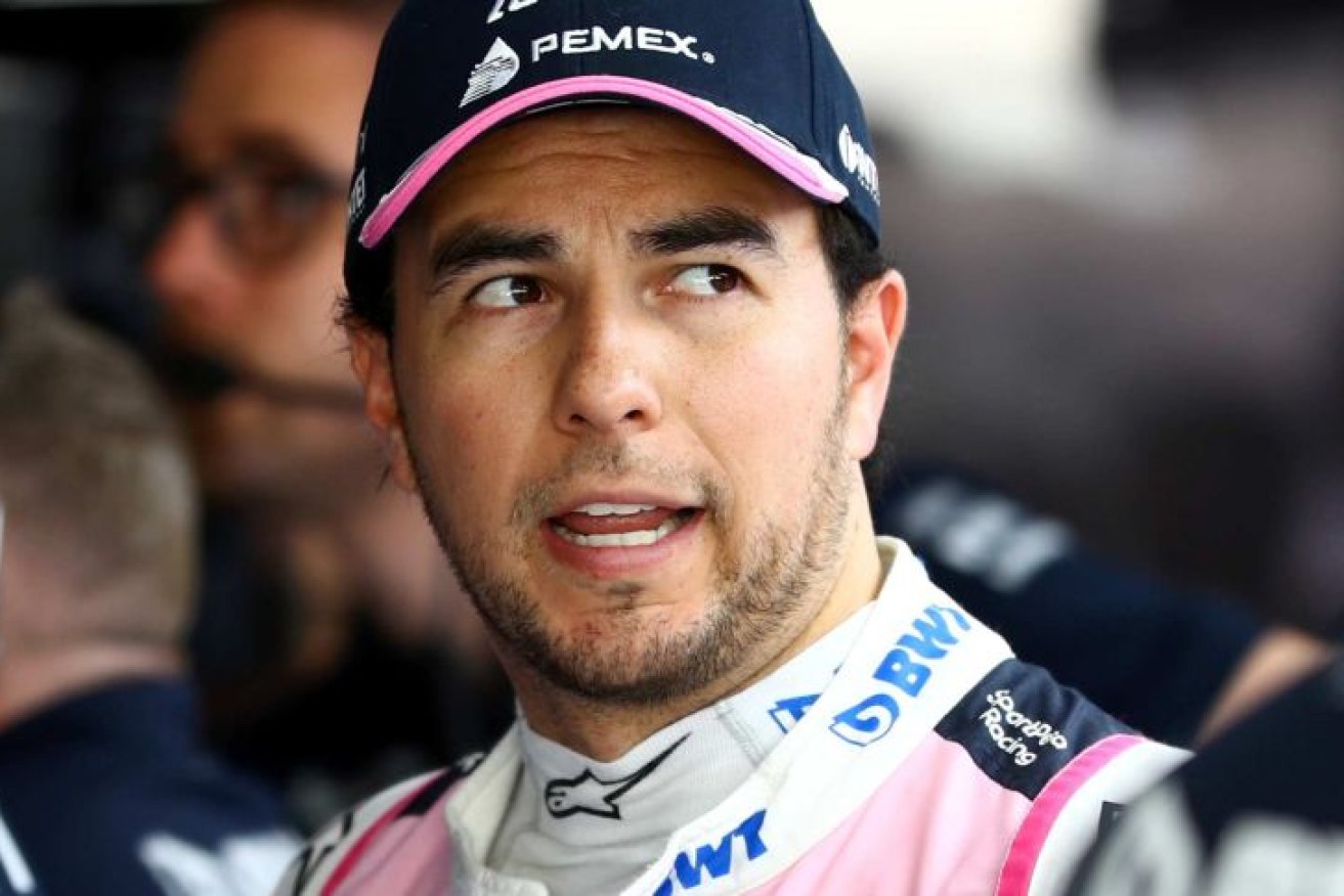 Formula One driver Sergio Perez. (Photo: F1.com)
