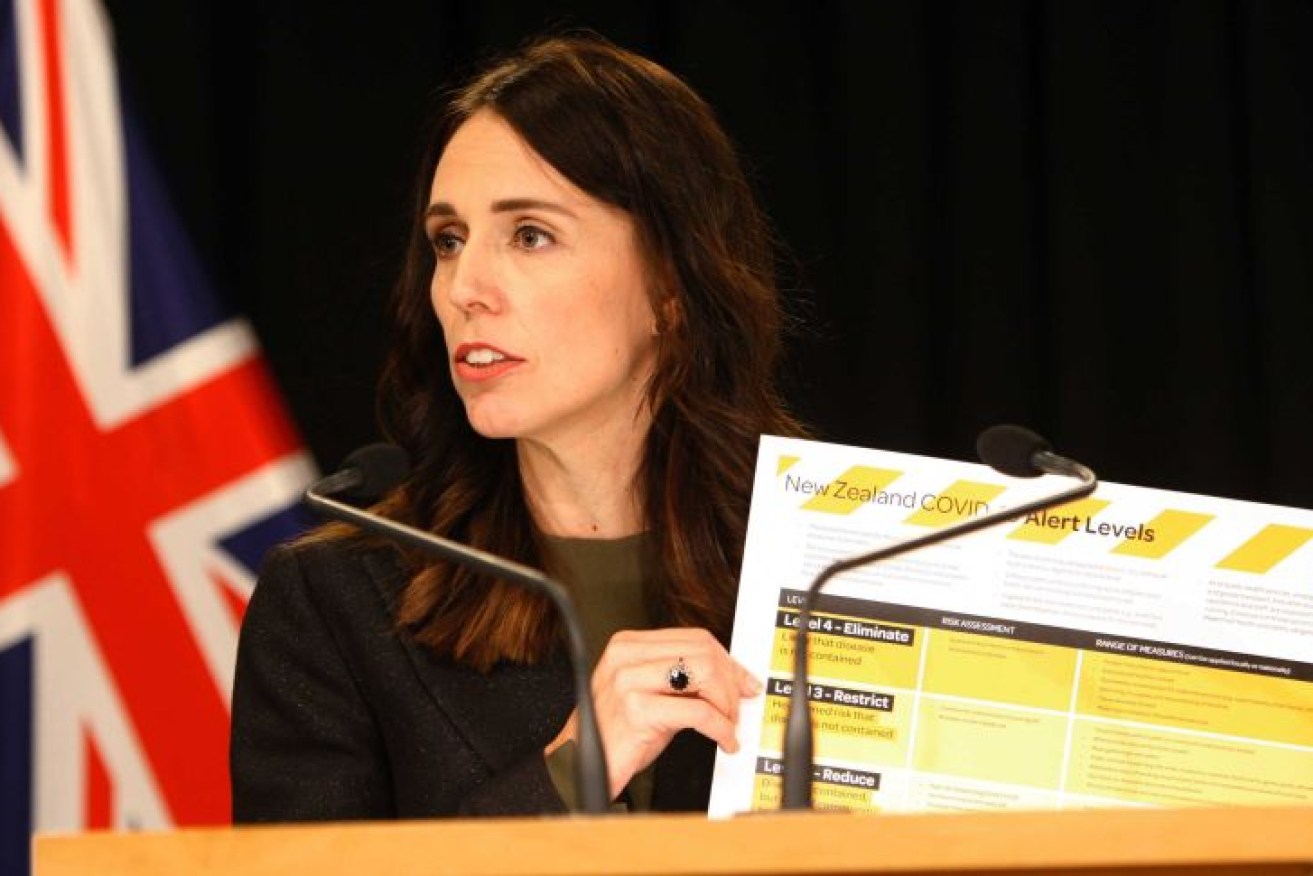 New Zealand relied on three types of measures to get rid of the virus.(AP: Nick Perry)