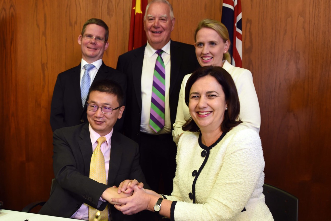 An airline deal between Queensland and China would come under the scrutiny of the new federal laws. (AAP Image/Dan Peled)