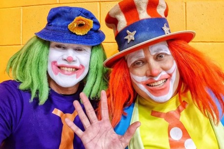 The incredible, inspiring double lives of our clown princes Peebo and Dagwood