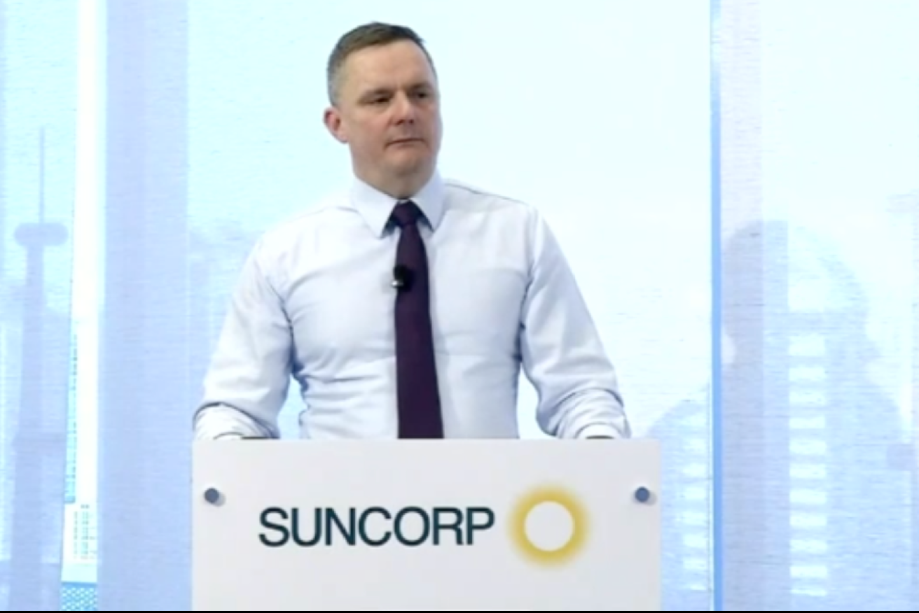 Suncorp CEO Steve Johnston.