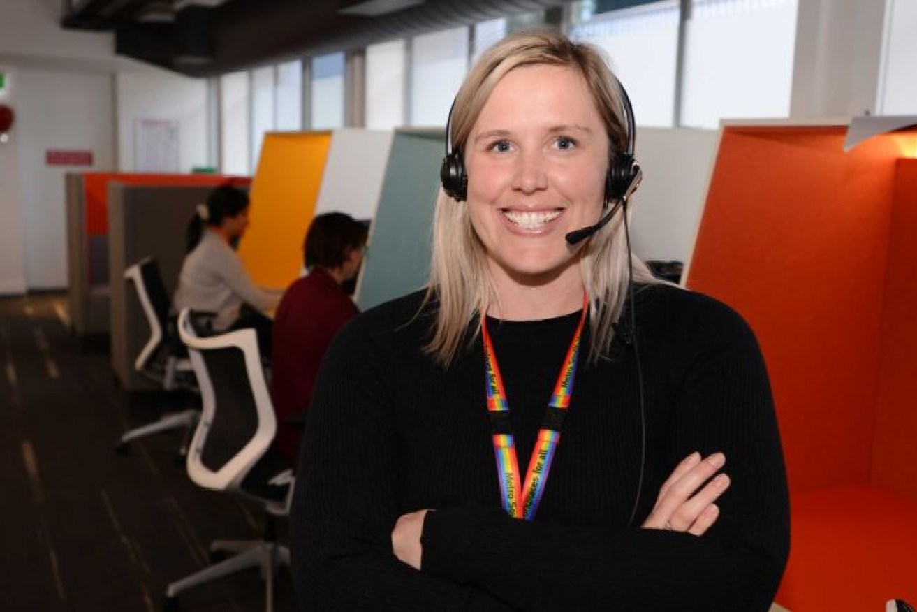 As well as identifying close contacts, contract tracers like Greta Beaverson can help connect people with support services. (Photo: Supplied: Metro South Public Health Unit)