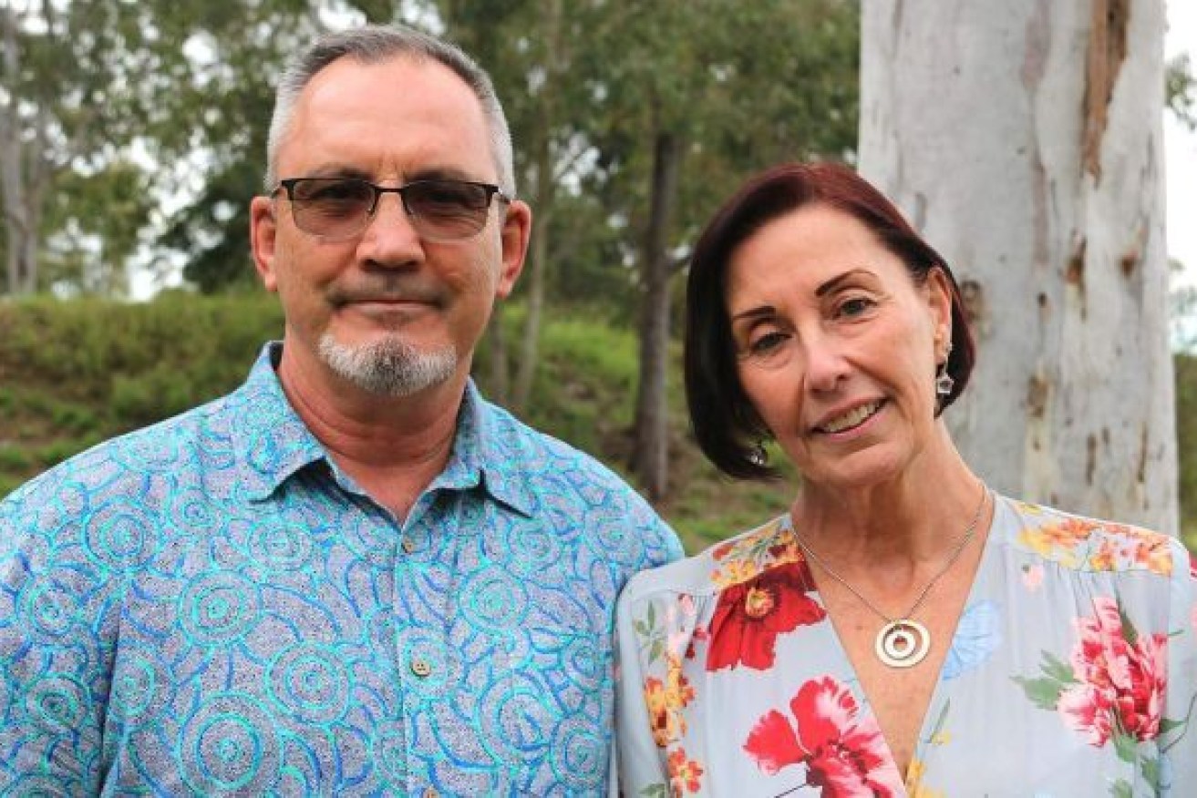 Lloyd and Sue Clarke established the Small Steps for Hannah Foundation to help prevent domestic violence. (Photo: ABC)