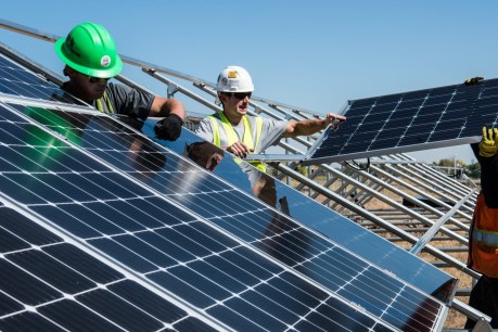 Koreans snap up massive Qld solar farm to be built by Indians