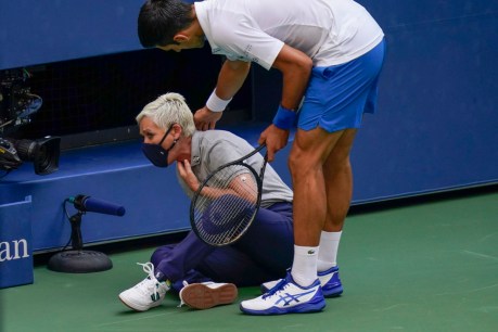 Djokovic’s disgrace: Star kicked out of US Open after hitting official