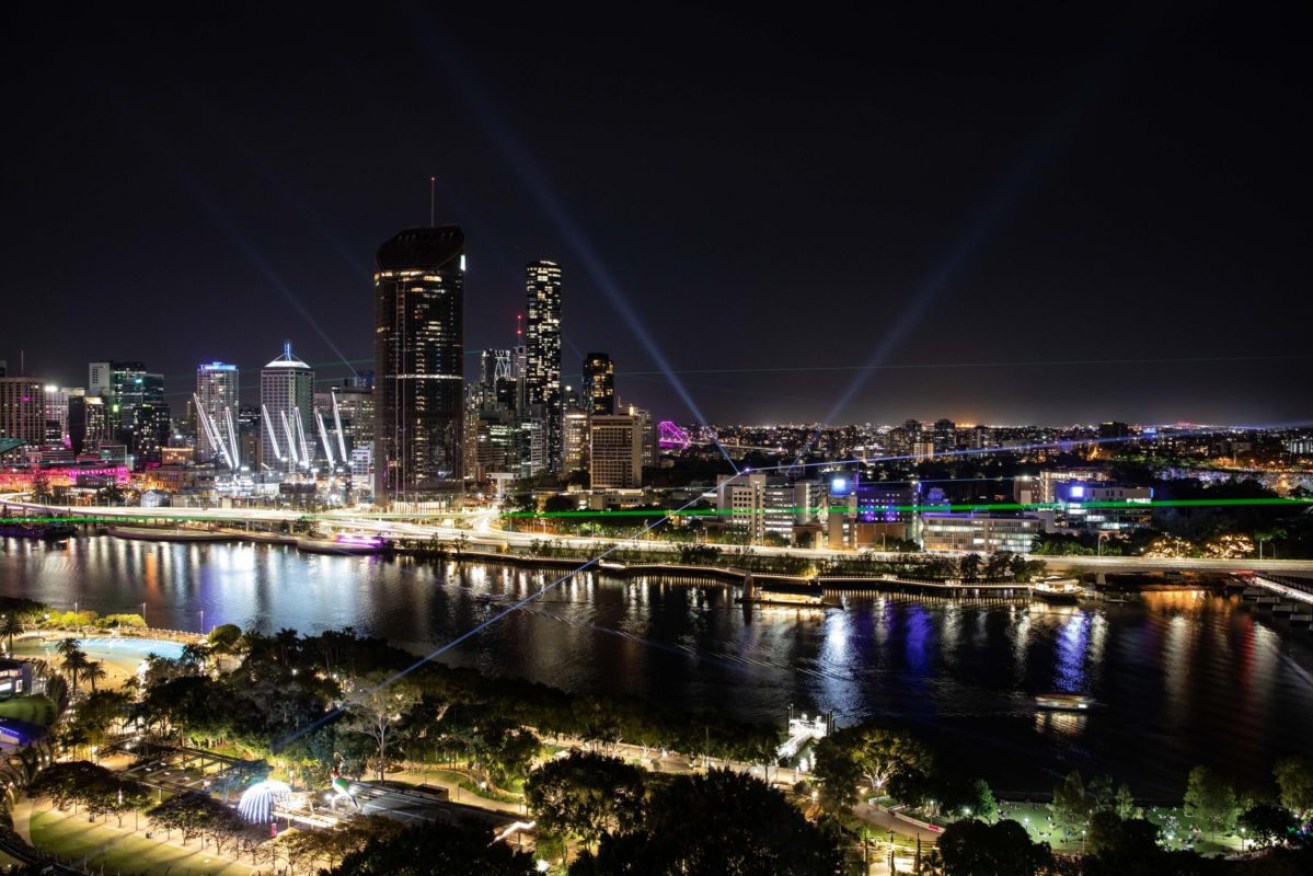 Sunsuper Night Sky was one of the highlights of this year's Brisbane Festival. (Photo: Atmosphere Photography)