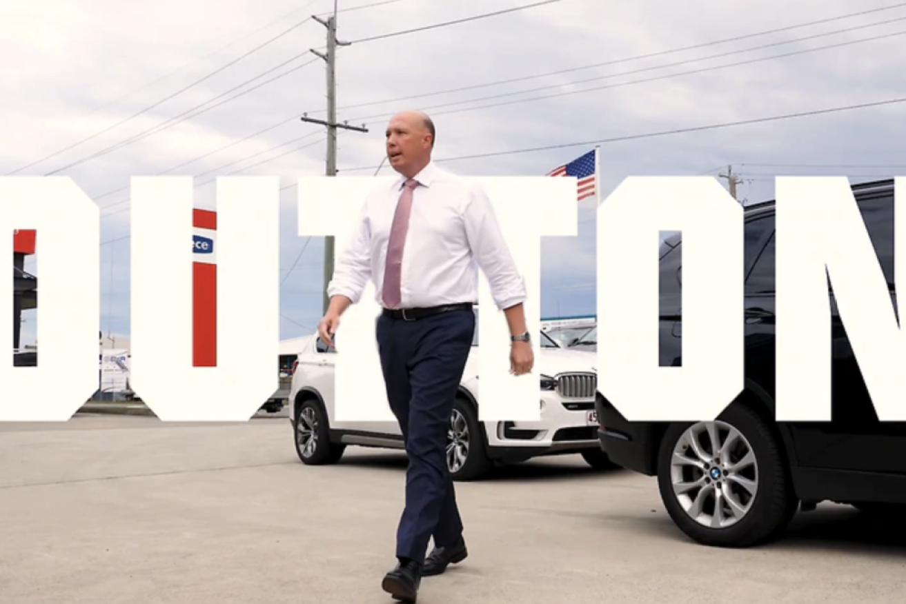 Home Affairs Minister Peter Dutton featured in the promo video for SCD America Vehicles.