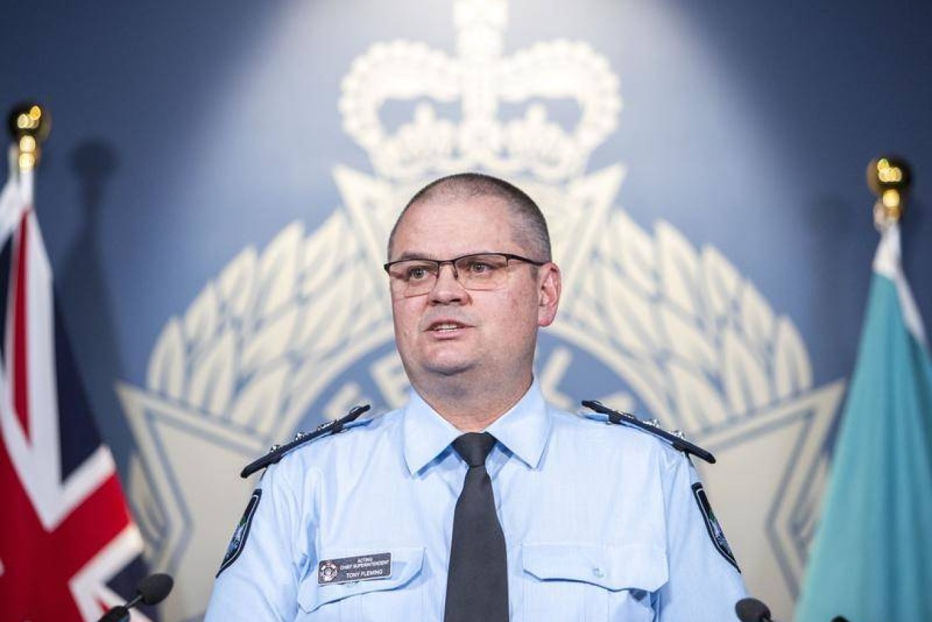 Queensland Police Detective Superintendent Tony Fleming.