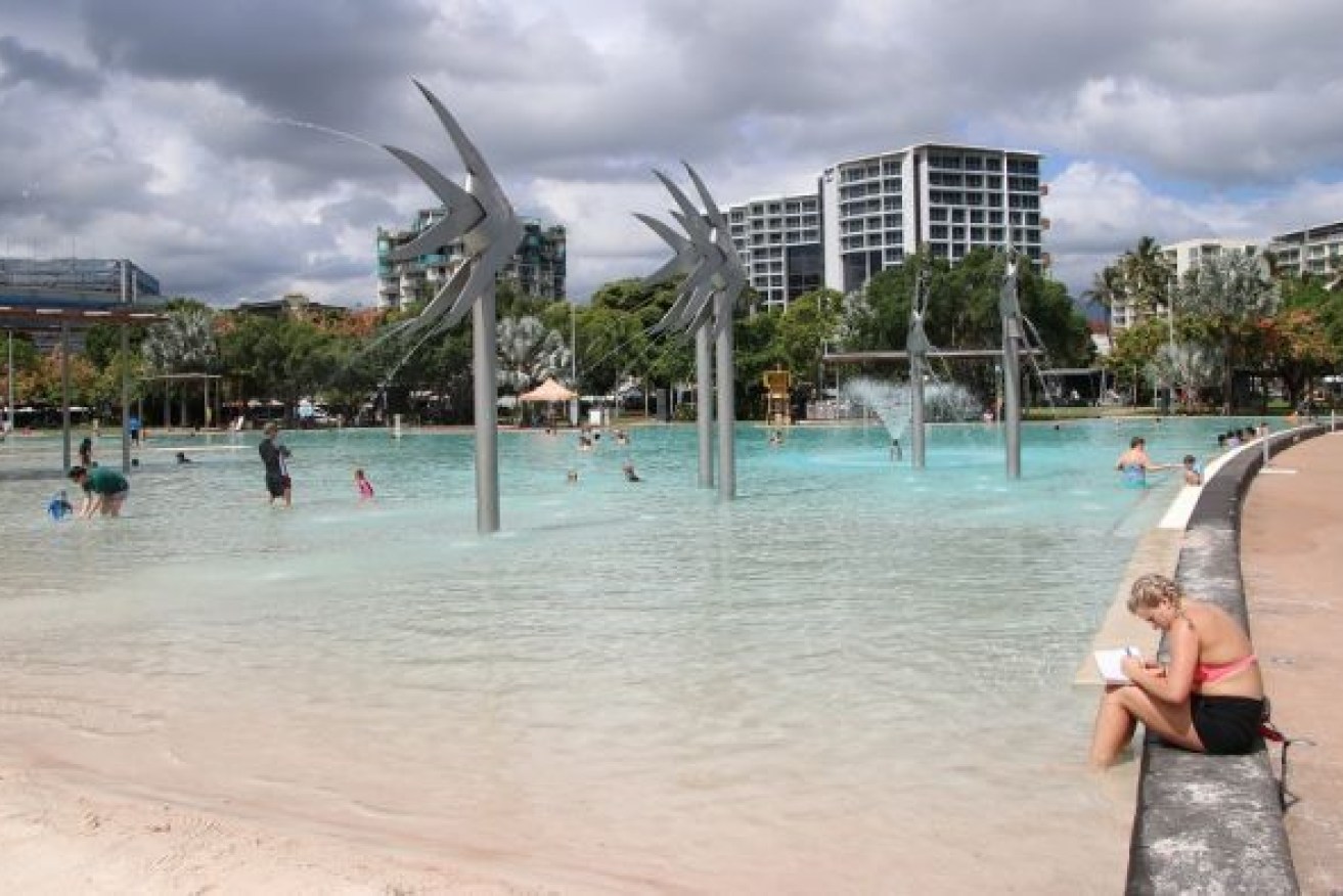 The tourism-driven economy of Cairns has been suffering since state and international borders closed. (Photo: ABC)