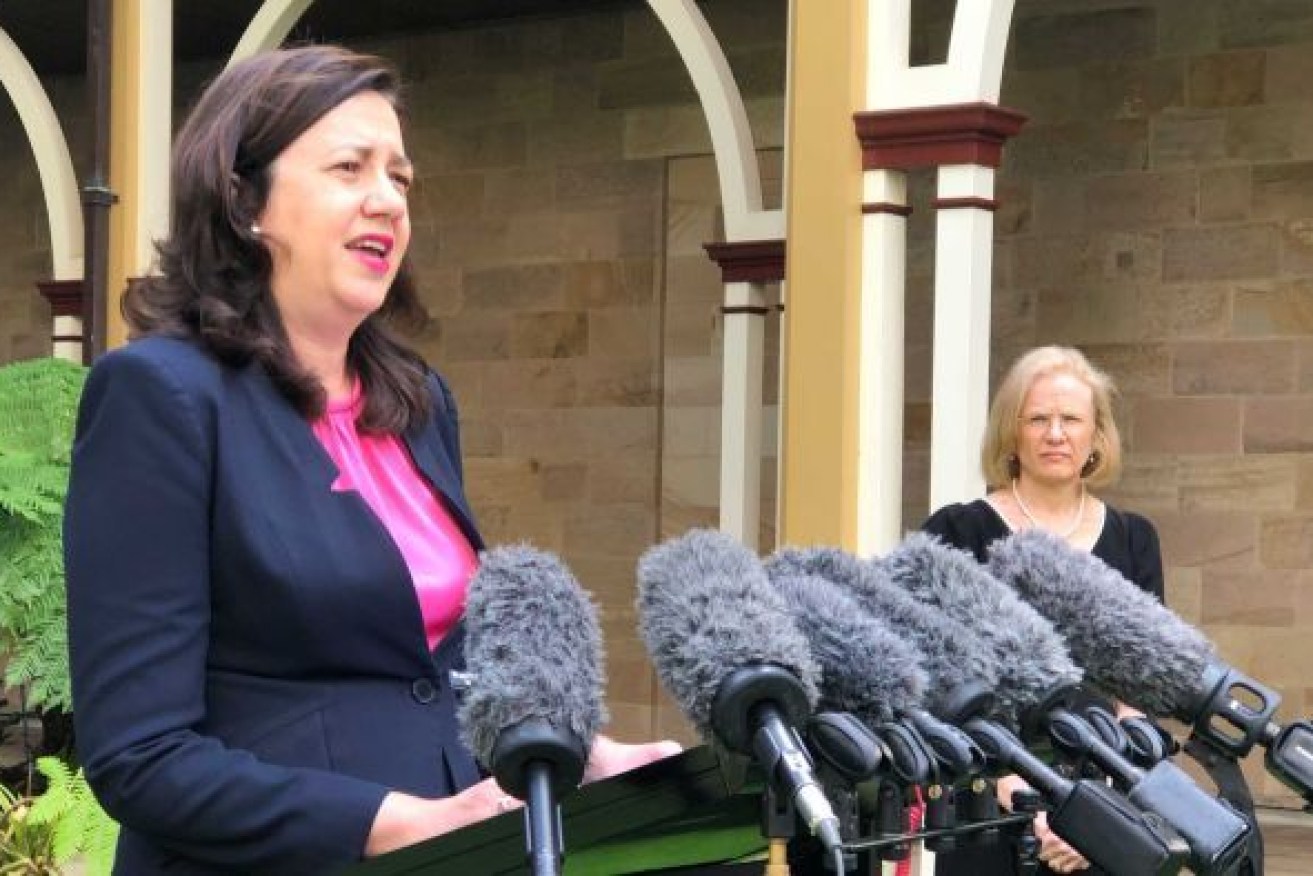 Premier Annastacia Palaszczuk announced Queensland's border zone will be extended to include five more areas of NSW from October 1. (Photo: ABC)