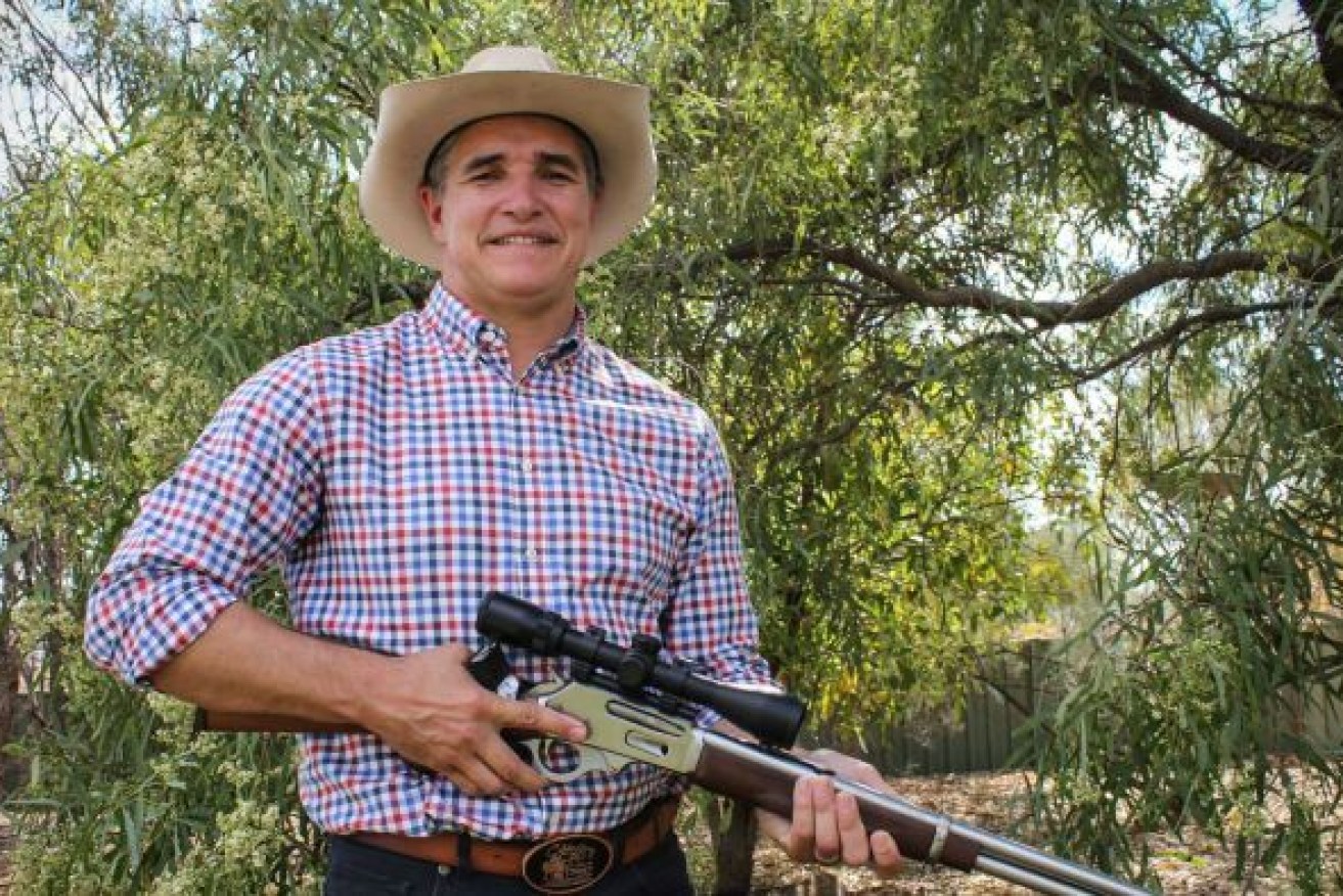 Robbie Katter, state leader of Katter's Australian Party, could be vital in deciding who becomes the next premier of Queensland. Photo: ABC