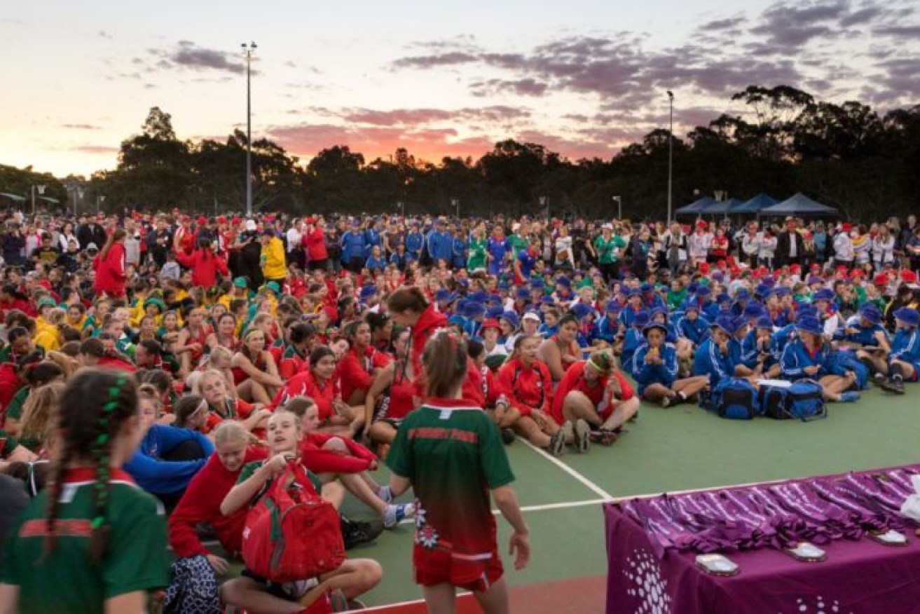 The State Age Netball junior carnival will look different to last year's event due to social distancing. (Photo: Supplied: Netball Queensland)