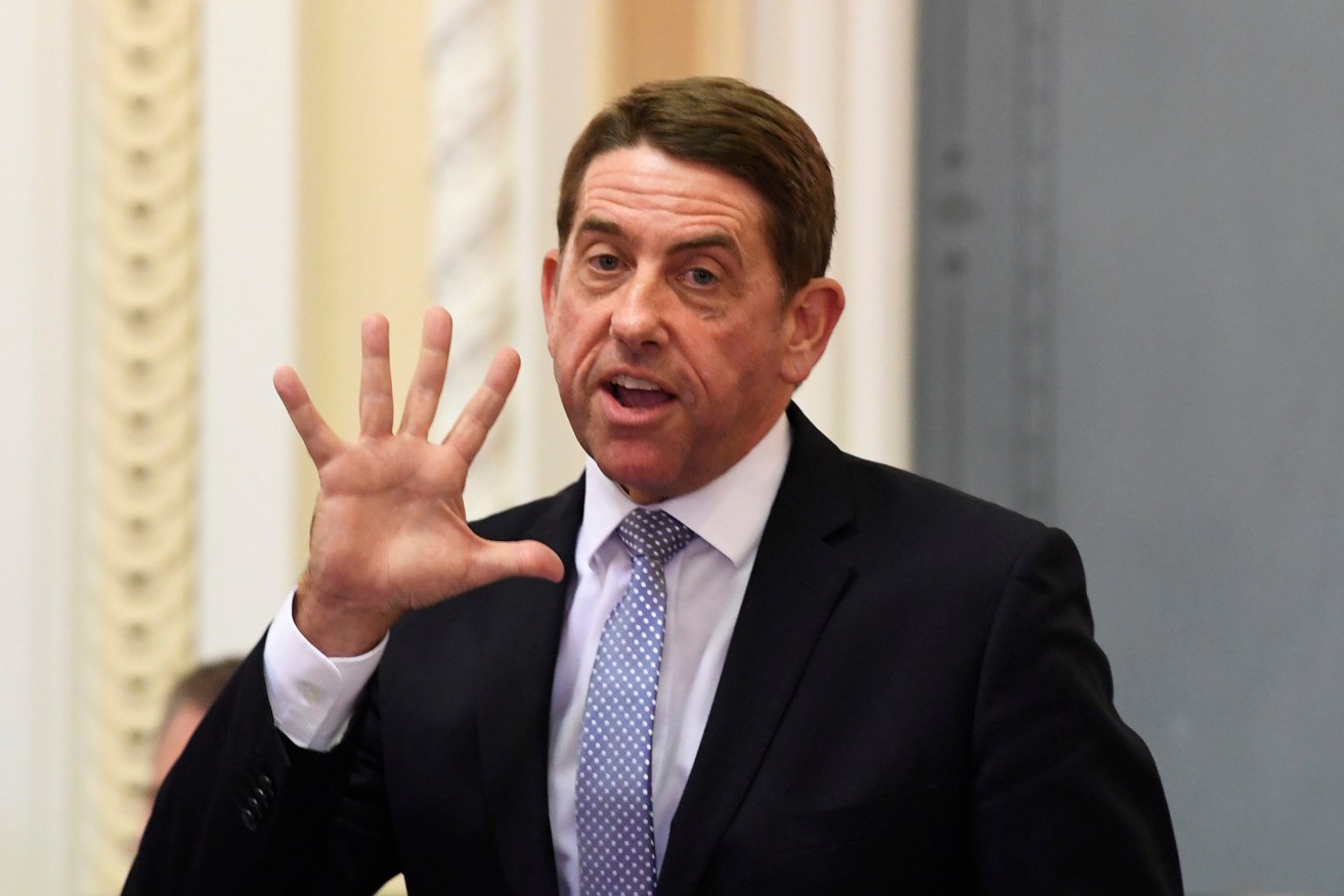 Queensland Treasurer Cameron Dick faces a handful of problems as the government heads towards its October election date.. (Photo: AAP Image/Dave Hunt) 