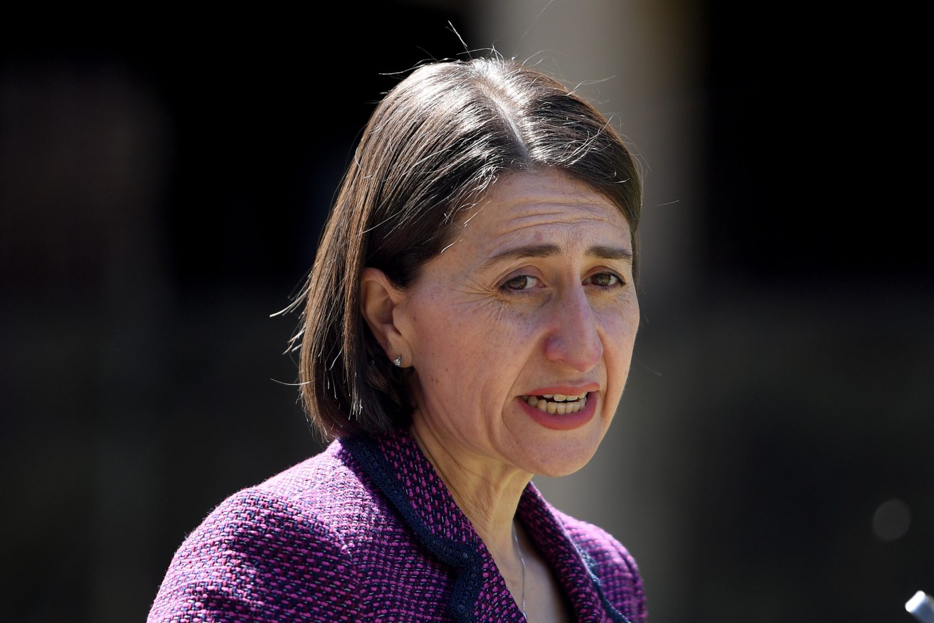 NSW Premier Gladys Berejiklian. (Photo: AAP Image/Dan Himbrechts) 