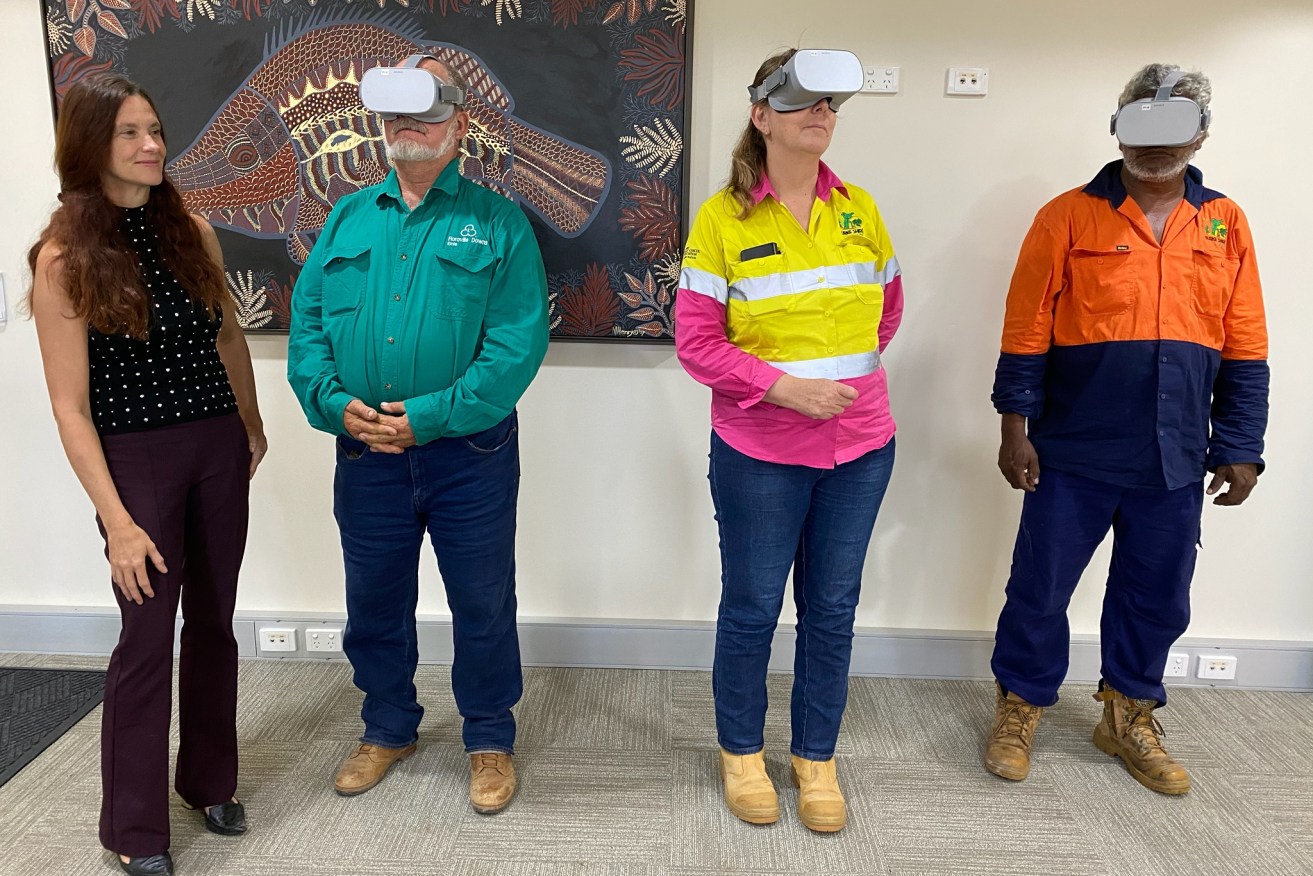 Burke Shire Council staff experience Next World virtual reality technology.