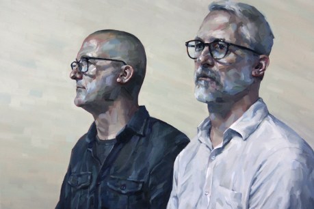 Double vision helps Brisbane artist take out $50,000 portrait prize