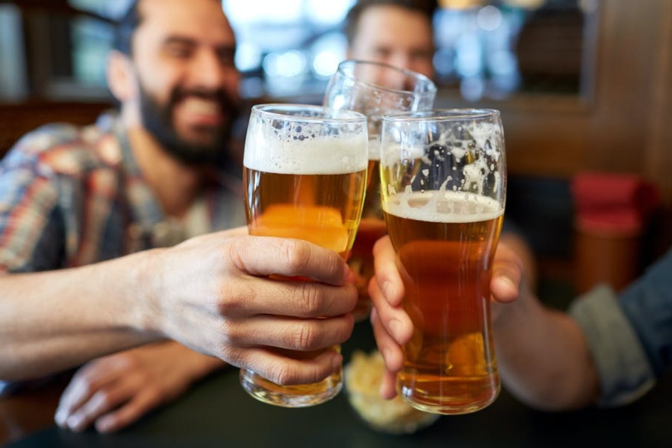 Australian binge-drinking habits are costing us more than $300 per month, a study has found. (Photo: File image)