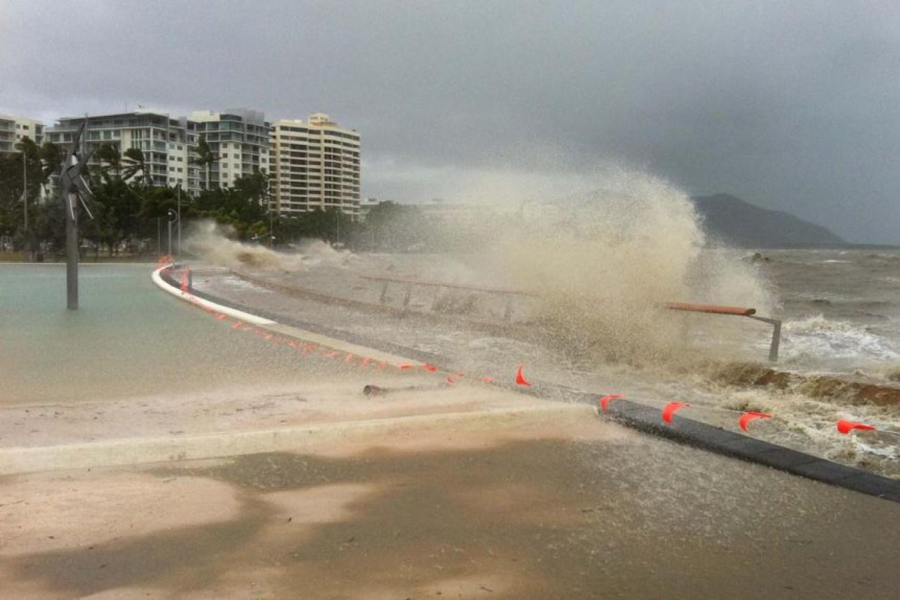 Cairns residents have been issued a warning for gale-force winds as Cyclone Niran strengthens (Pic: ABC file)