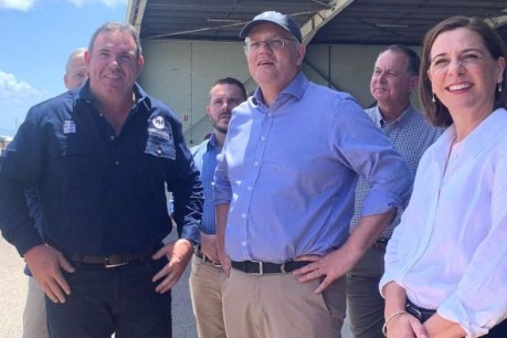 Thanks for coming: How Morrison’s presence has helped keep LNP campaign on track