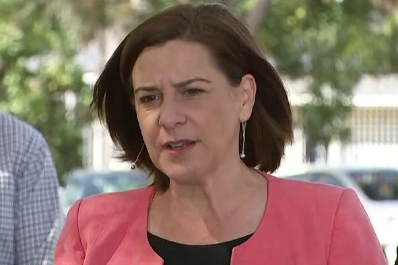 LNP leader Deb Frecklington says youth crime in Townsville has "just got to stop". Photo: ABC