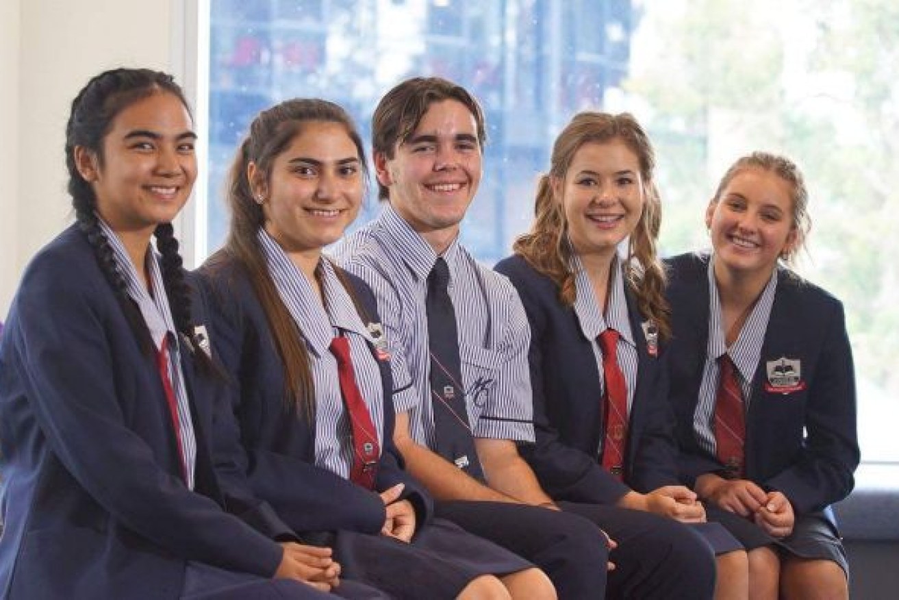 Year 12 students, including those from Brisbane's Mueller College, are sitting for ATAR exams this week. (Photo: ABC)