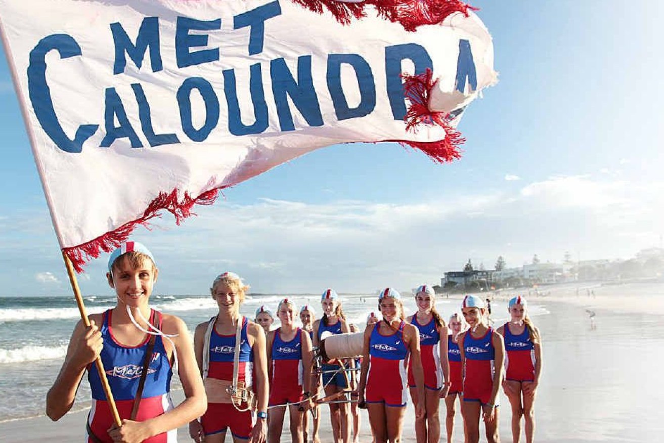 A nippers march-past will feature in the AFL grand final festivities. (Photo: Surf Life Saving Queensland)