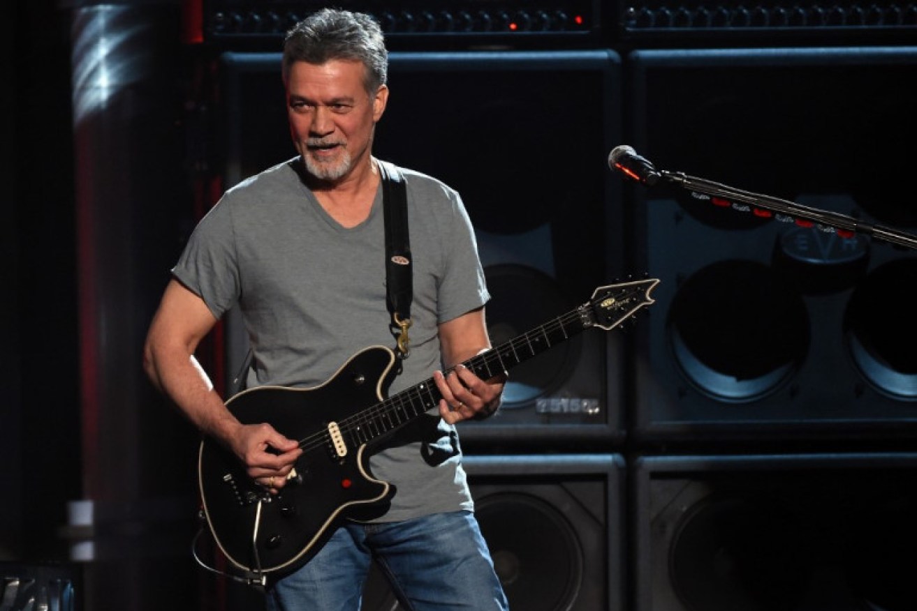 Eddie Van Halen has died from throat cancer at 65. (Photo:Ethan Miller / GETTY IMAGES NORTH AMERICA / AFP)