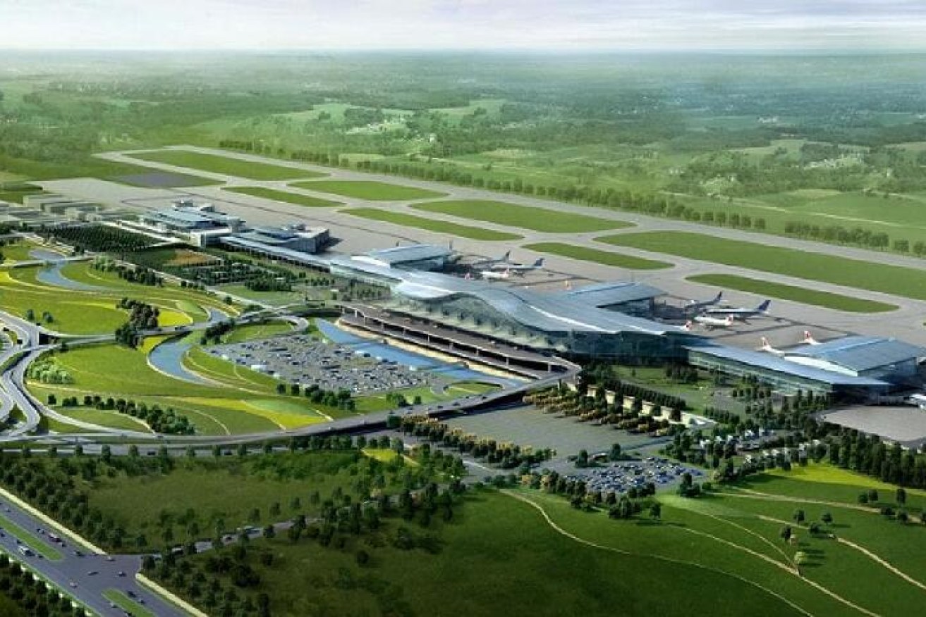 The proposed Western Sydney Airport (supplied pic).