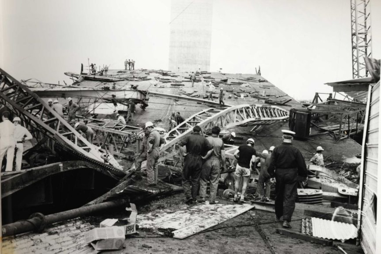 The Westgate Bridge collapse occurred 50 years ago (ABC image)