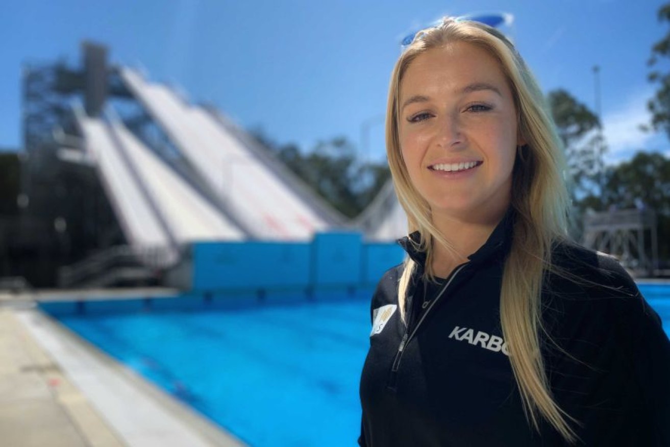 World Cup gold medallist Danielle Scott says the facility will end Australia's reliance on other countries for training. (Photo: ABC News: Mark Leonardi)