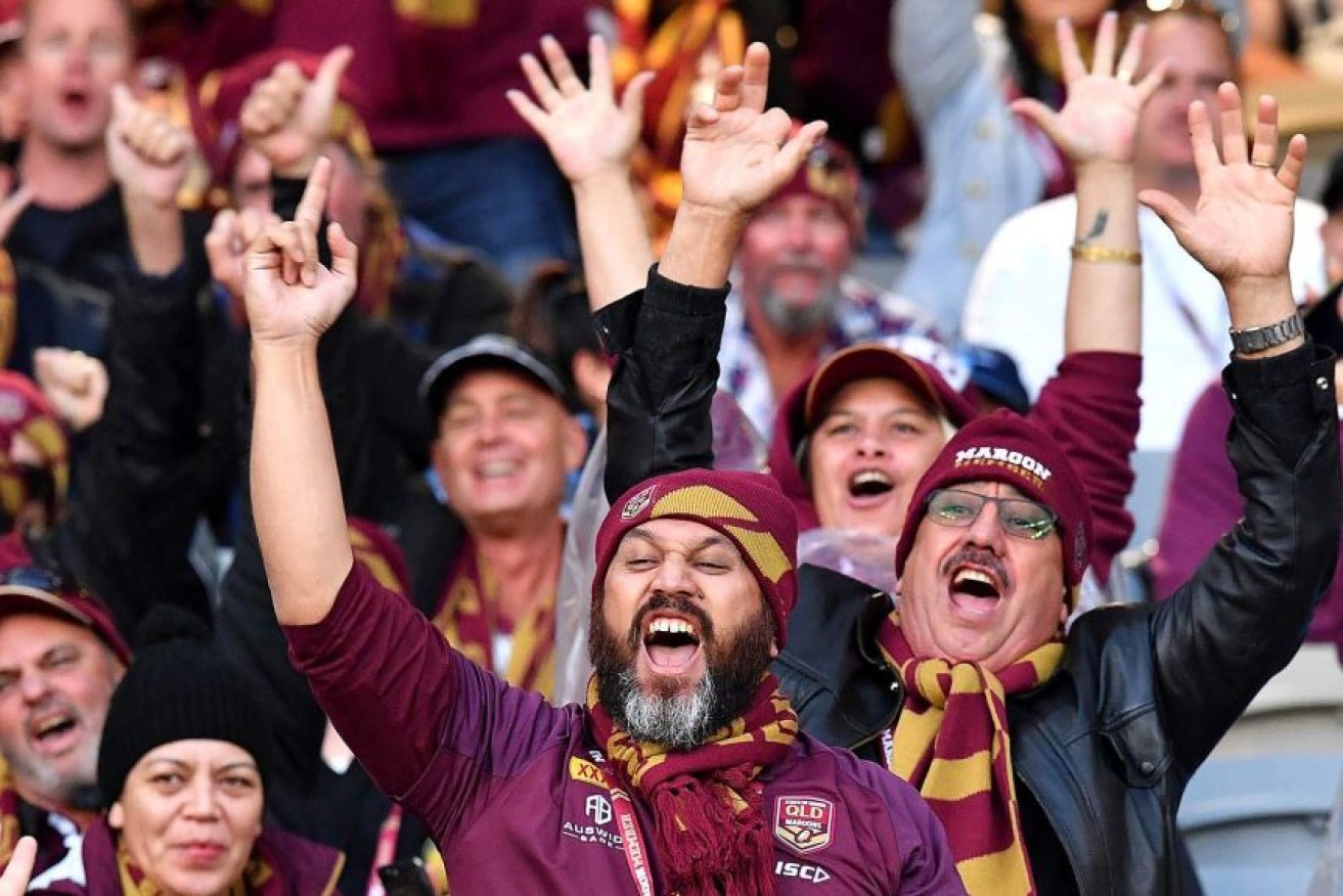 Queensland made the most of its home advantage in Wednesday's State of Origin decider. (Photo: AAP Image/Darren England)