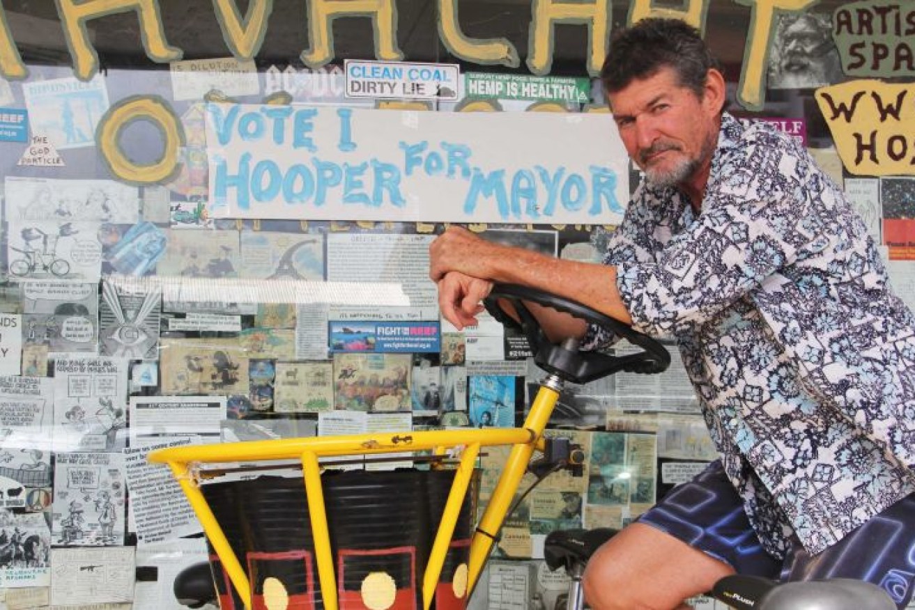 Sportsbet has Pineapple Hooper at $3 to win the mayoralty (ABC photo).
