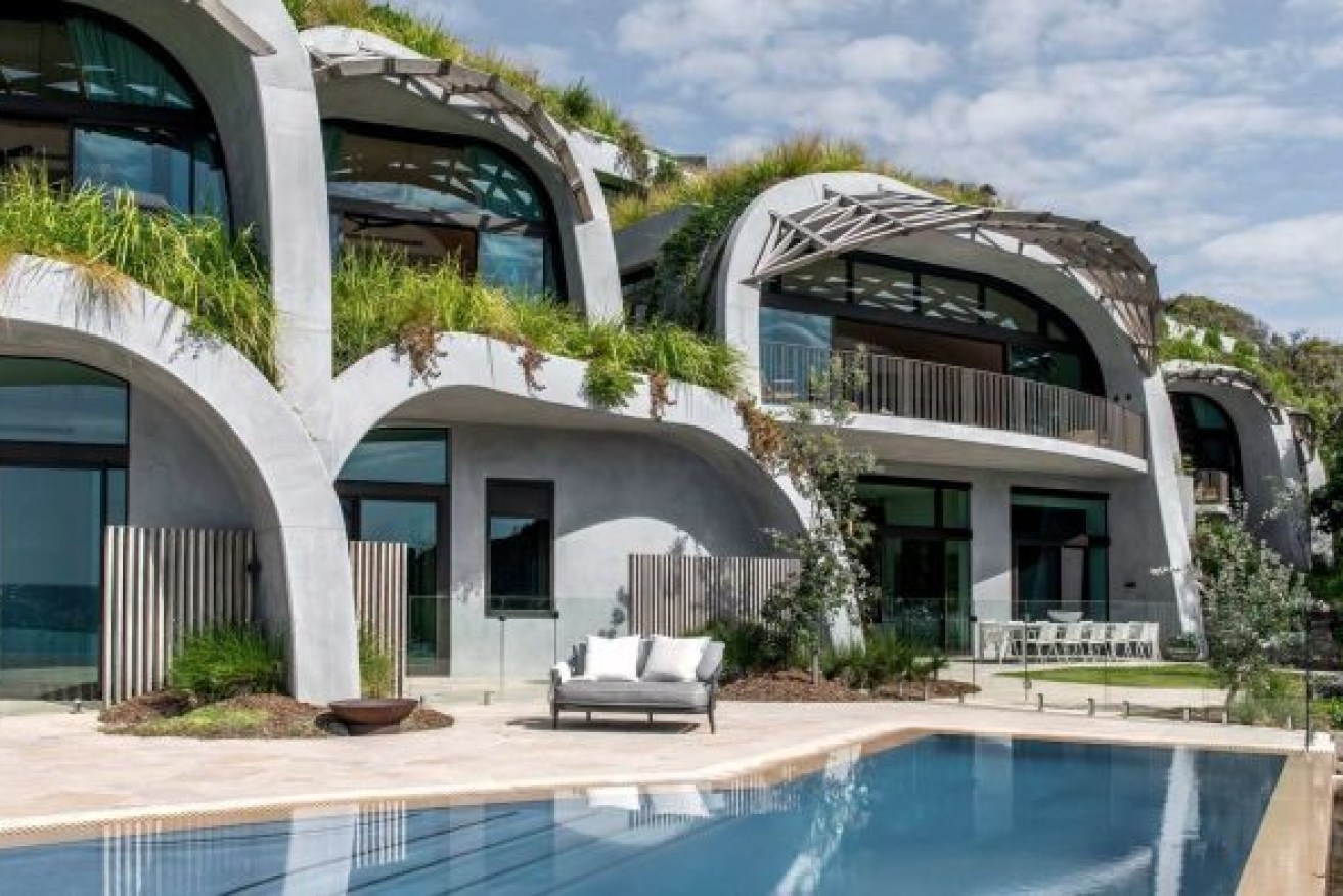 This six-bedroom property at Sunshine Beach rents for about $100,000 a week over Christmas. (Photo: ABC)