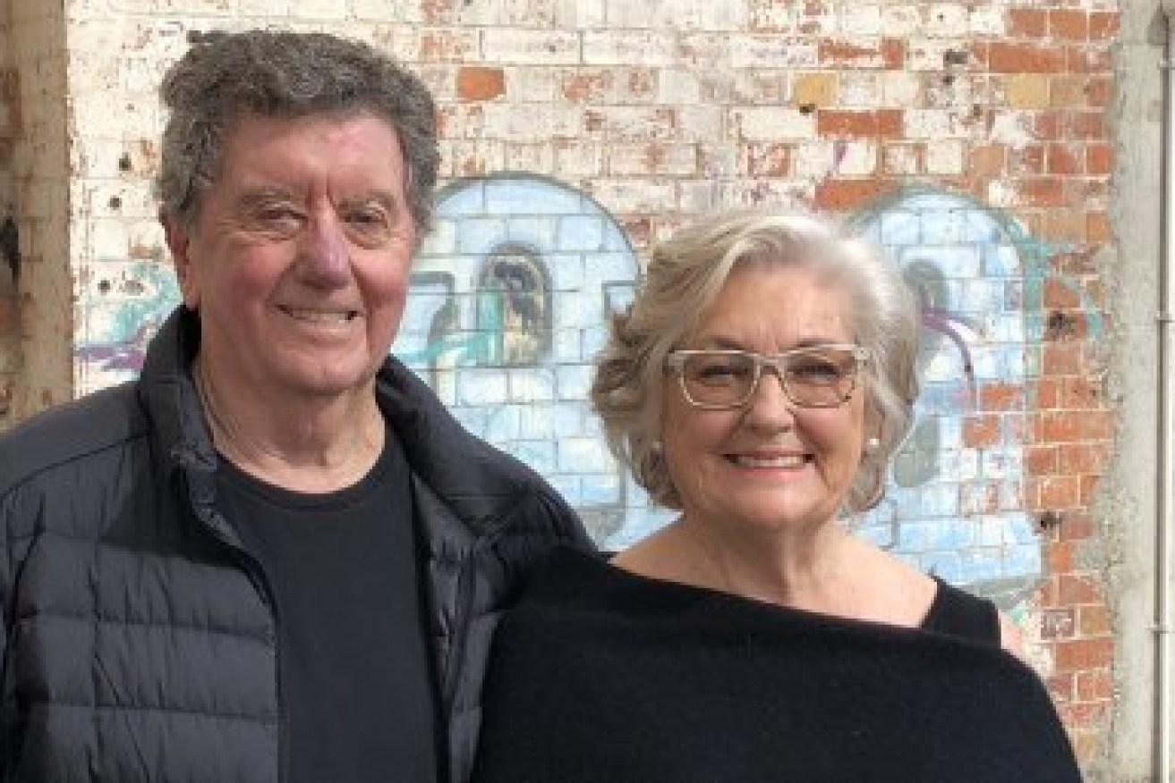 Trevor and Judith St Baker benefitted from the boom in technology stocks for the year (Photo: University of Queensland)