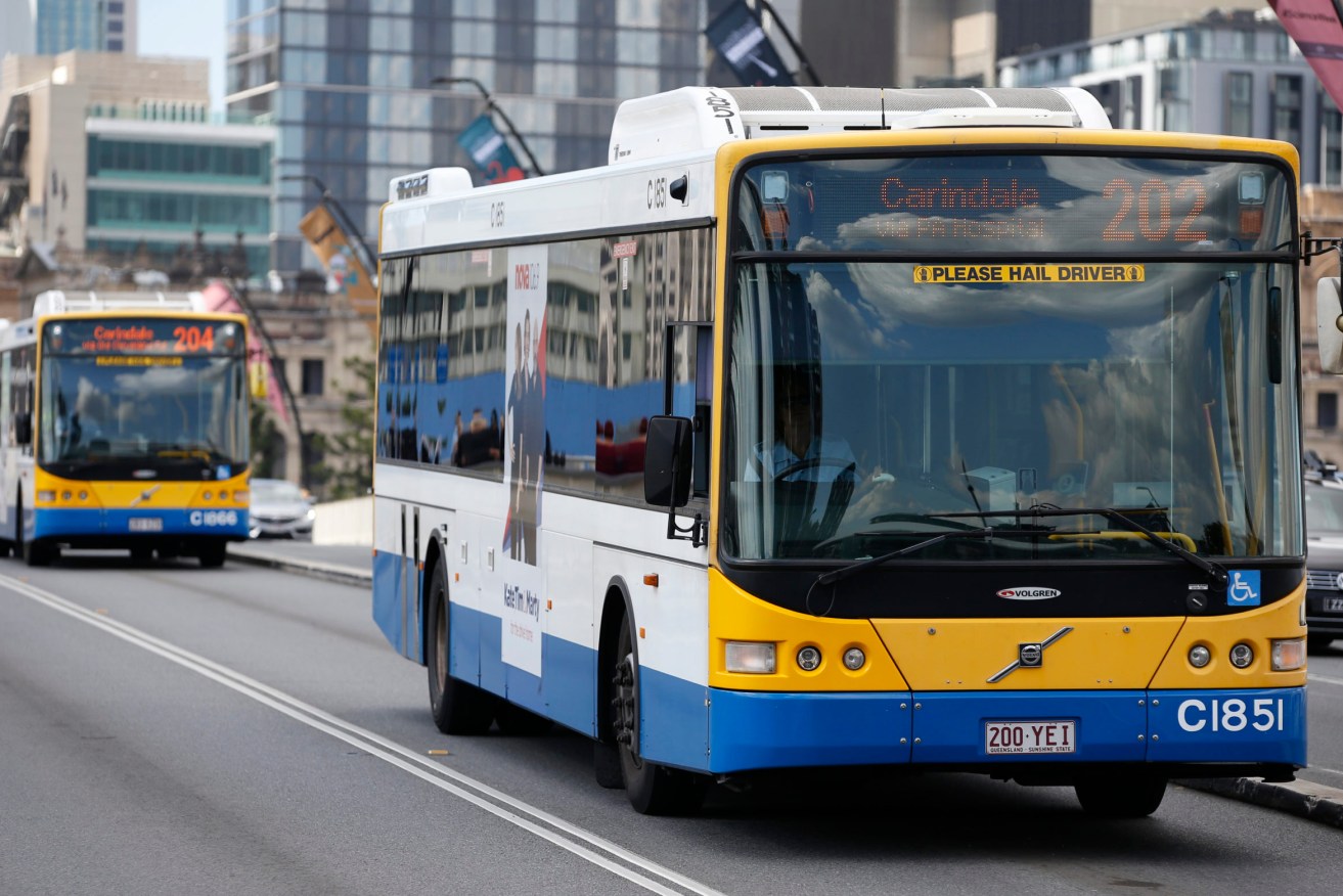 Queensland's buses are set for an overhaul to prepare for a zero-emission future. (Photo: AAP Image/Regi Varghese) 