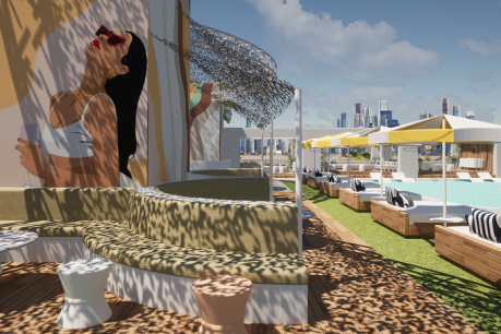 Gold Coast takes beach bar idea to new heights with rooftop resort