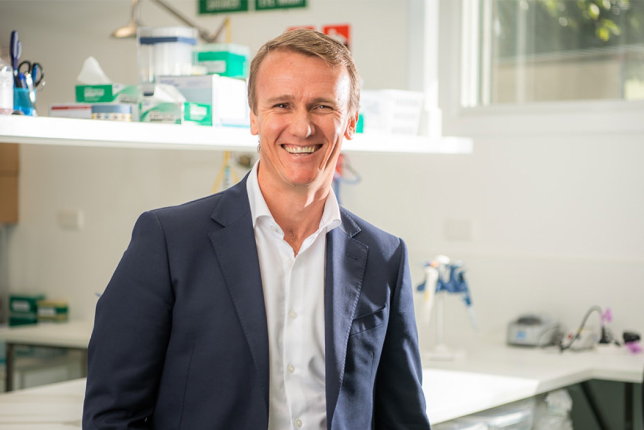 Sean Parsons, CEO and Managing Director of Ellume, which has turned a Queensland Government grant into a $500 million global operation. (File image).
