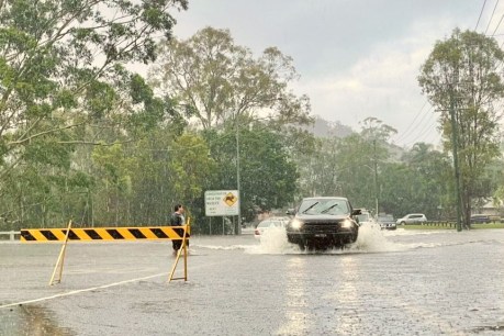 Brief reprieve for sodden Gold Coast, with a damp Christmas on the cards