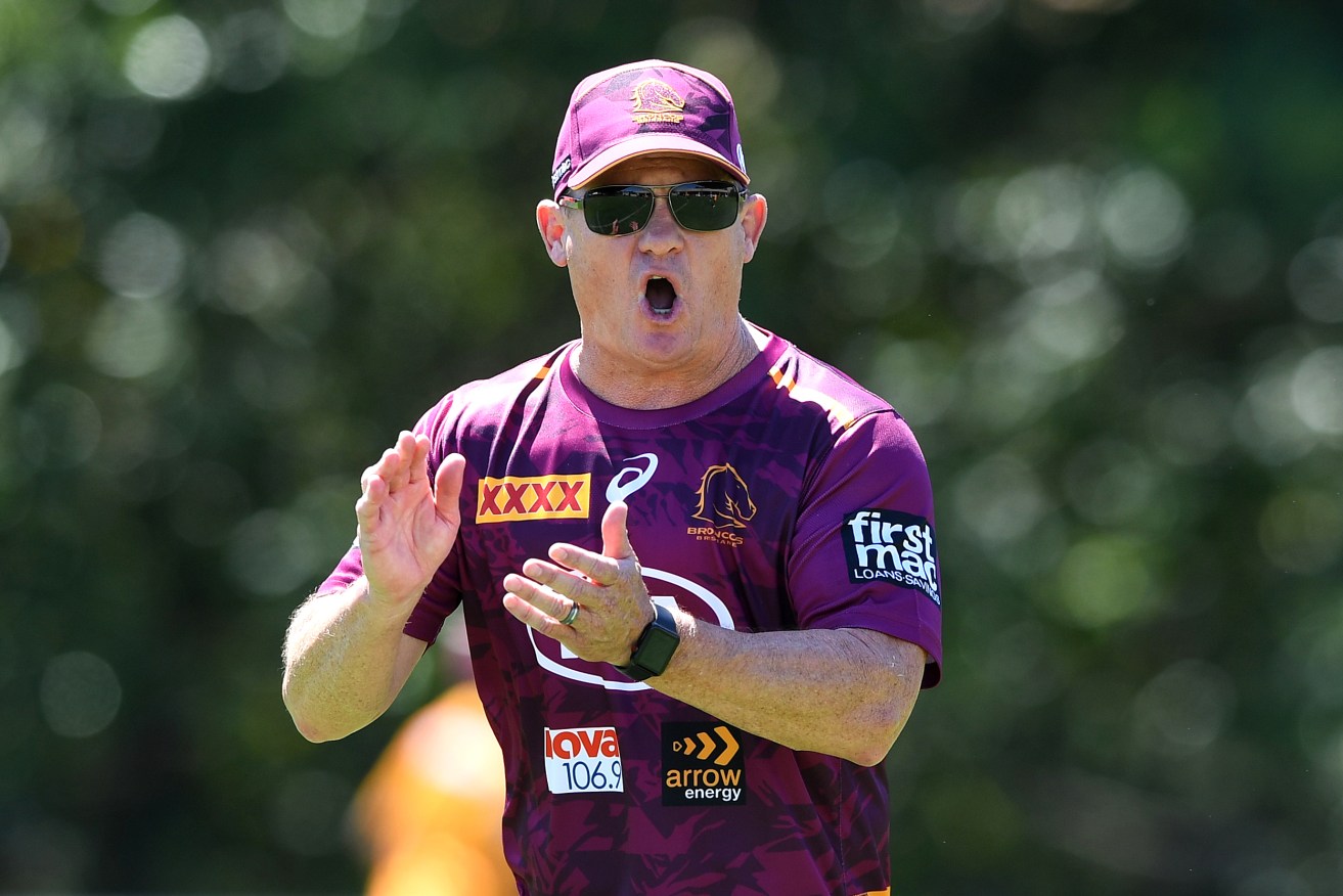 Broncos Coach Kevin Walters. (Photo: AAP Image/Dave Hunt)