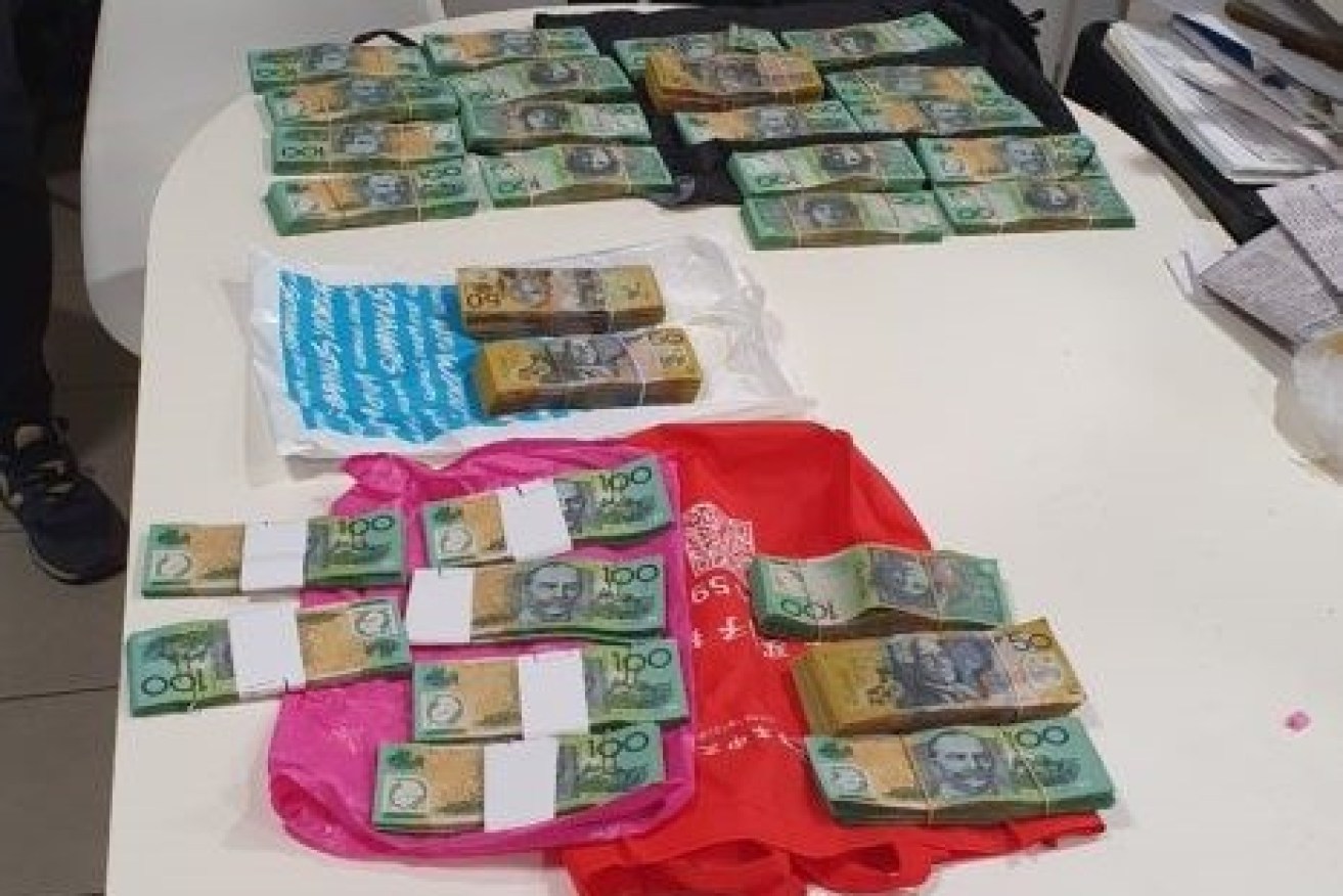 Police raided a home at Kelvin Grove, in Brisbane after a five-month investigation. Photo: Queensland Police