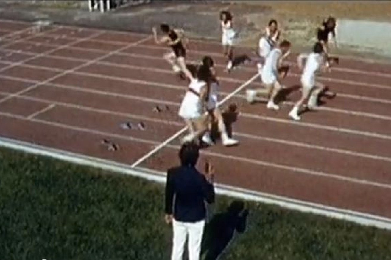Monty Python's famous 100m for people with no sense of direction (Image: BBC)