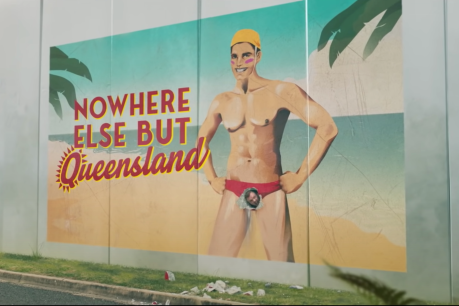 Advertising gurus depict Queensland behind walls but serving up a storm