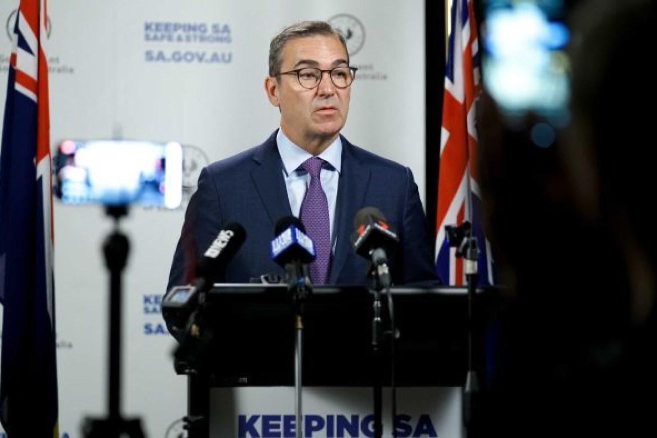 Premier Steven Marshall says the state is set to move quickly on the latest outbreak. Photo: ABC