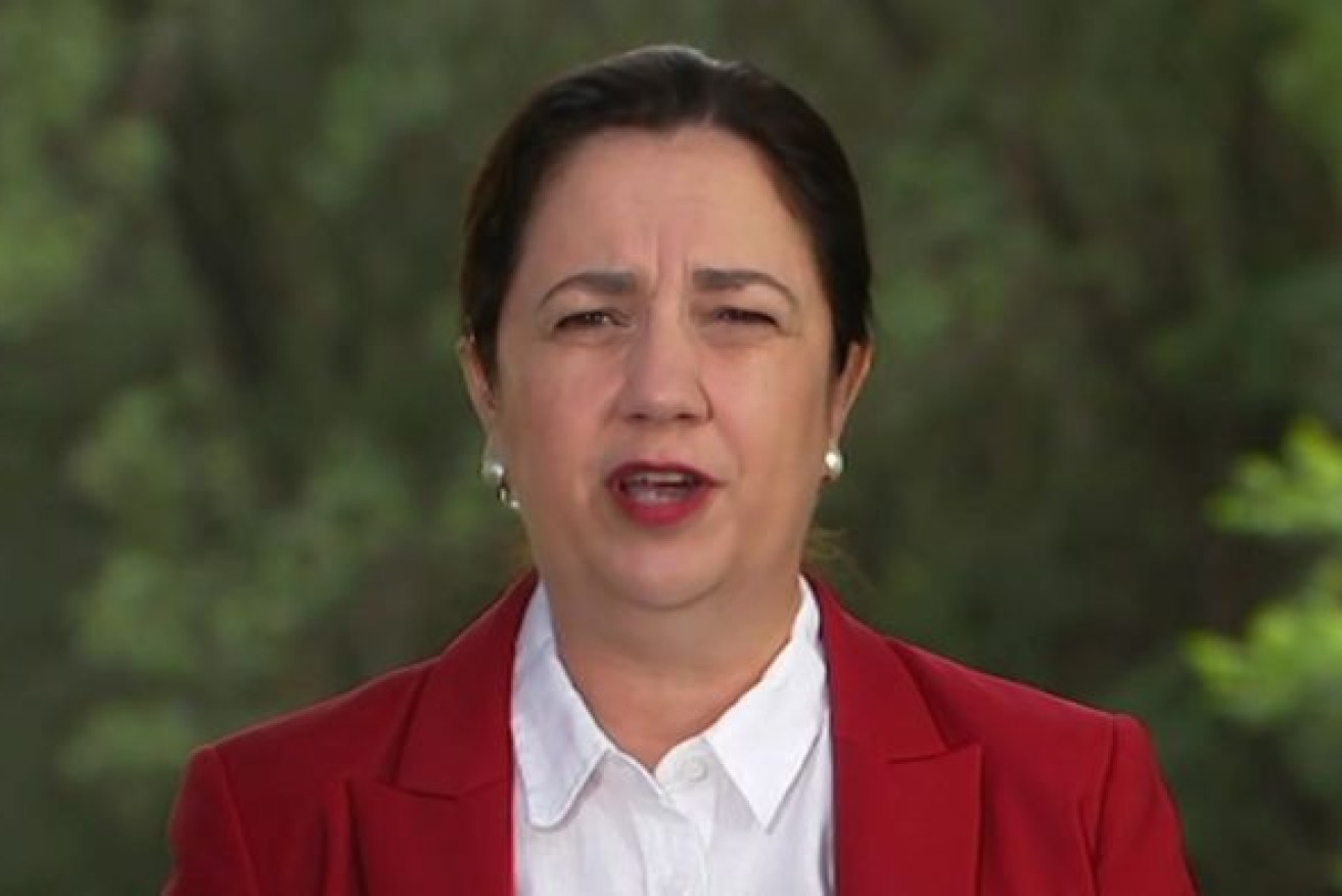 Queensland Premier Annastacia Palaszczuk thanked Queenslanders for their efforts. Photo: ABC
