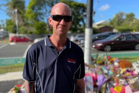 Truckie who witnessed death of Brisbane couple too traumatised to speak