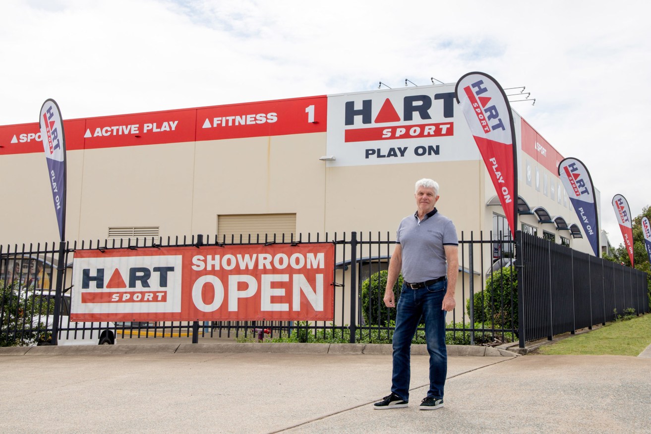 Greg Harten, founder of Aspley-based Hart Sport