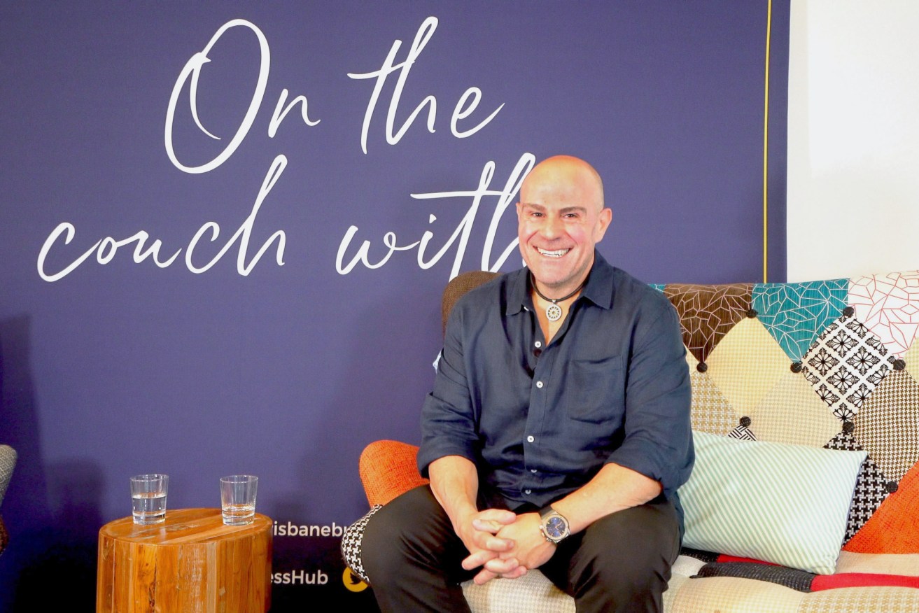 Phil Di Bella at Brisbane Business Hub's 'On the Couch' Series