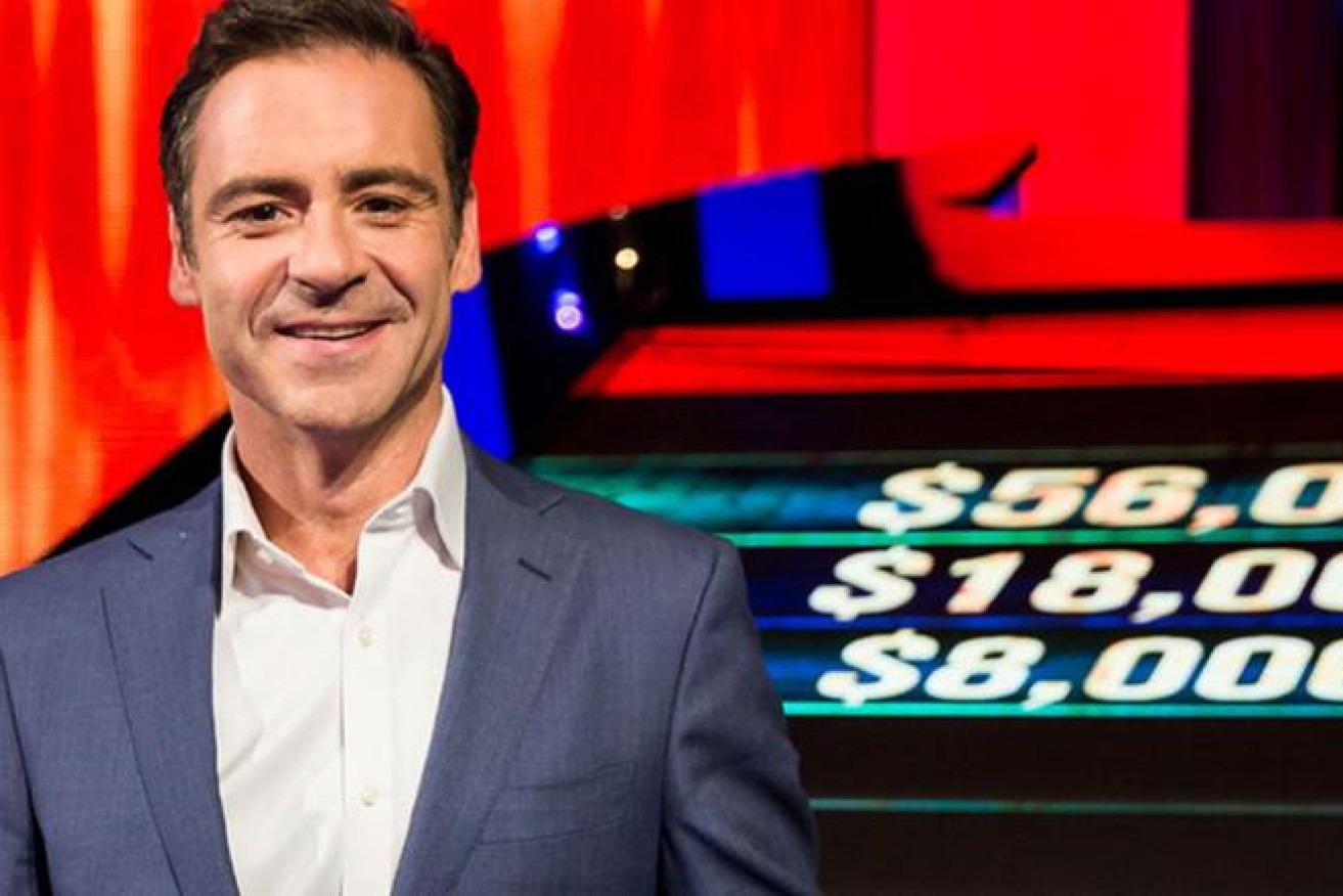 TV presenter Andrew O'Keefe will fight a domestic violence charge. (Photo: Channel 7)